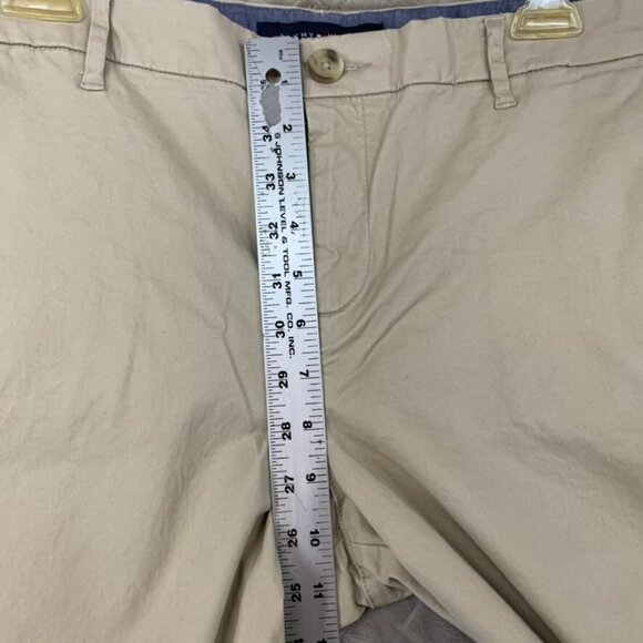 Tommy Hilfiger Womans 14 Chino Pants Beige Skinny Ankle High Rise Stretch - Picture 8 of 15